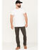 Image #1 - Brothers and Sons Men's Appaloosa Slim Taper Twill Stretch Denim Jeans, Grey, hi-res