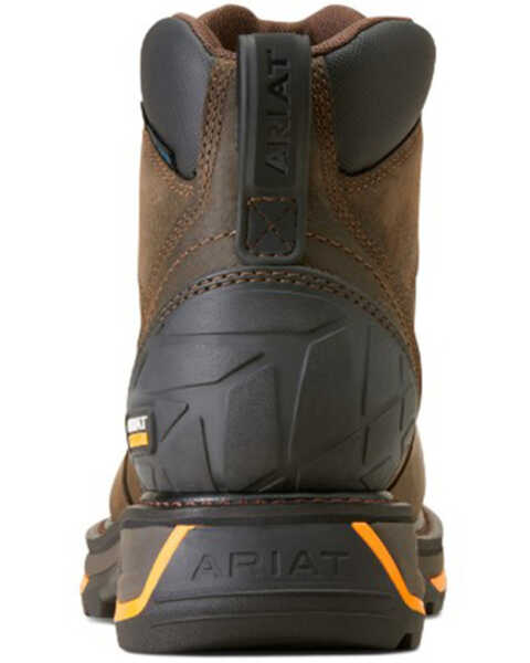 Image #3 - Ariat Men's Big Rig 6" Waterproof Work Boots - Composite Toe , Brown, hi-res