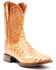 Dan Post Men's Tan Caiman Belly Western Boots - Broad Square Toe, Tan, hi-res