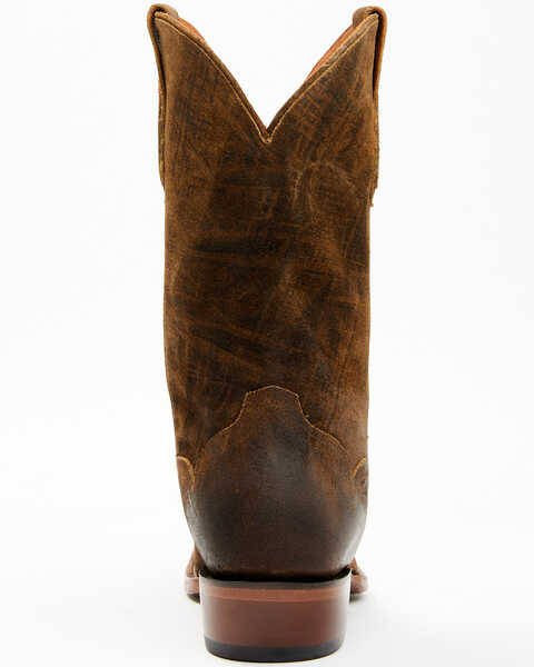 Image #5 - Moonshine Spirit Men's Gordon Roughout Western Boots - Square Toe, Bronze, hi-res