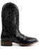 El Dorado Men's American Alligator Exotic Western Boots - Broad Square Toe, Chocolate, hi-res