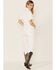 Image #4 - Free People Women's Marci Short Sleeve Button Down Jumpsuit, White, hi-res