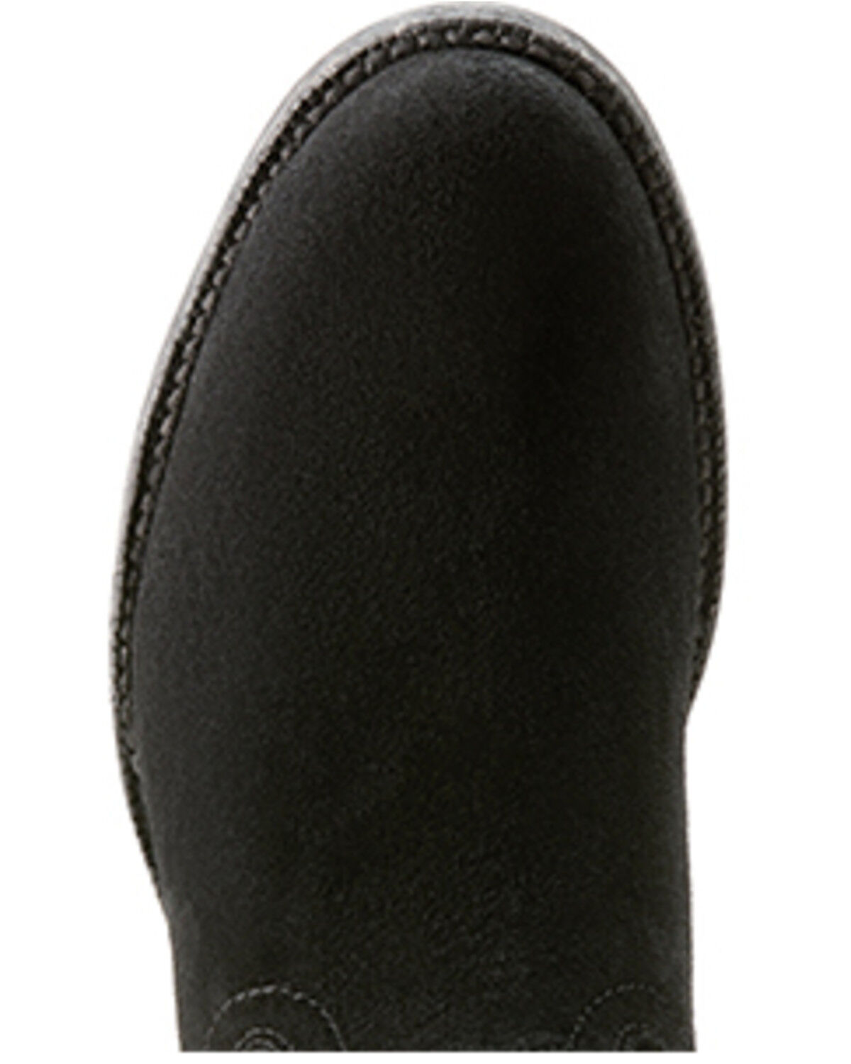 Image #4 - Ariat Men's Downtown Suede Western Boots - Round Toe, Black, hi-res