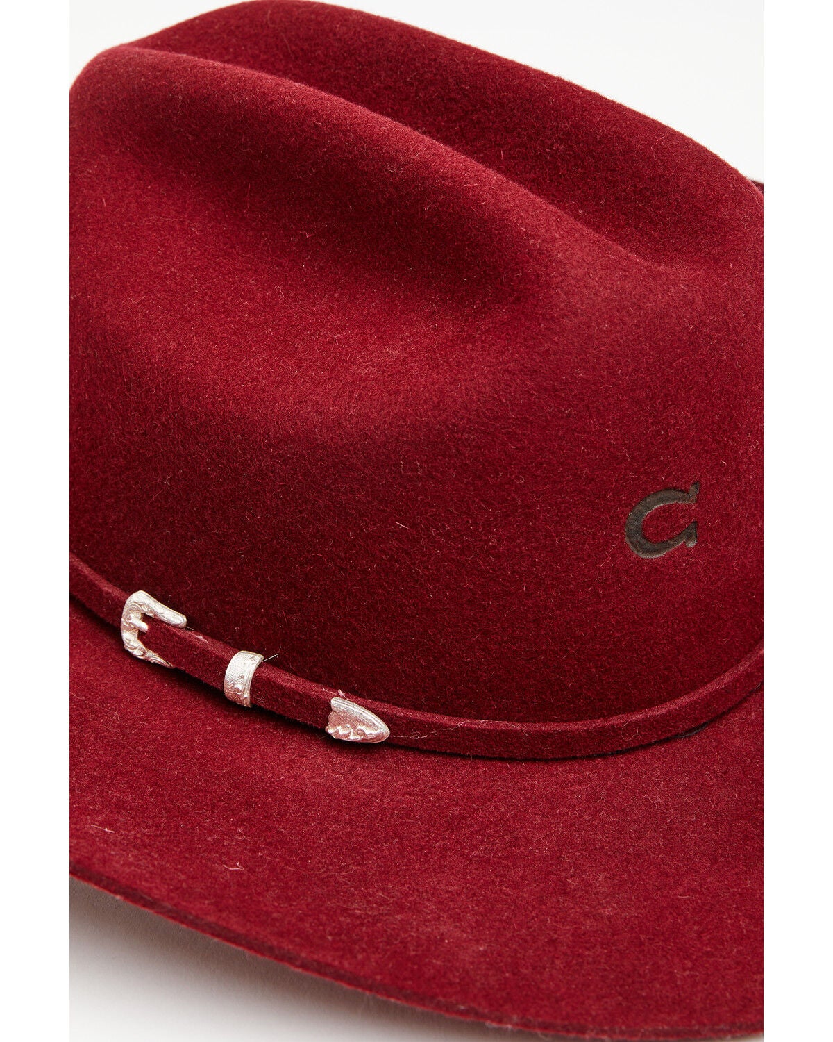 Image #2 - The Cowgirl Hat by Charlie 1 Horse, Burgundy, hi-res
