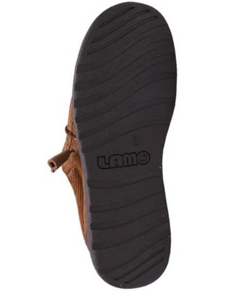 Image #7 - Lamo Men's Corduroy Paul Shoe - Moc Toe, Chestnut, hi-res
