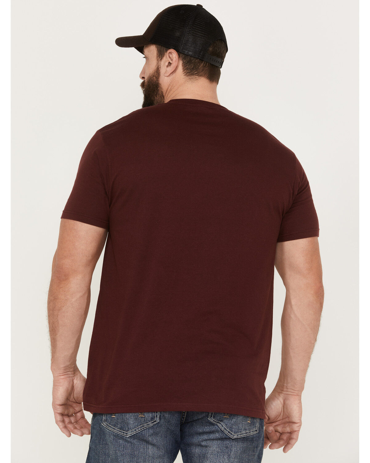 Image #4 - Moonshine Spirit Men's American Longhorn Graphic Short Sleeve T-Shirt, , hi-res