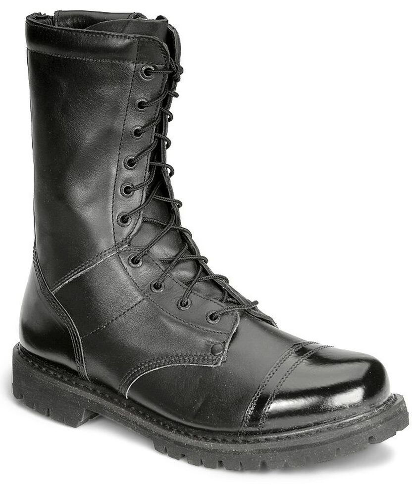 jump boots with zipper