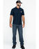 Carhartt Men's Contractors Pocket Short Sleeve Work Polo Shirt, Navy, hi-res