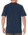 Image #2 - Dickies Men's Solid Heavyweight Short Sleeve Work T-Shirt - Big & Tall, Navy, hi-res