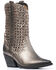 Image #1 - Golo Women's Reverse Woven Shaft Western Fashion Boots - Snip Toe, Steel Blue, hi-res