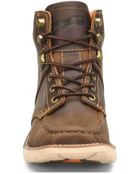 Image #3 - Double H Men's Brunel Lacer Work Boots - Composite Toe, Brown, hi-res