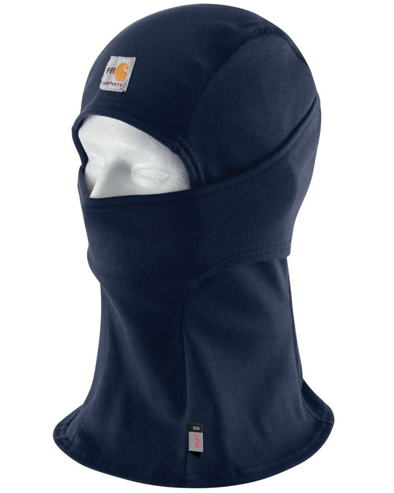 Carhartt Men's FR Force Balaclava Hard Hat Liner , Navy, hi-res