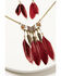 Image #2 - Shyanne Women's Desert Rose Antique Feather Jewelry Set - 2 Piece, Gold, hi-res