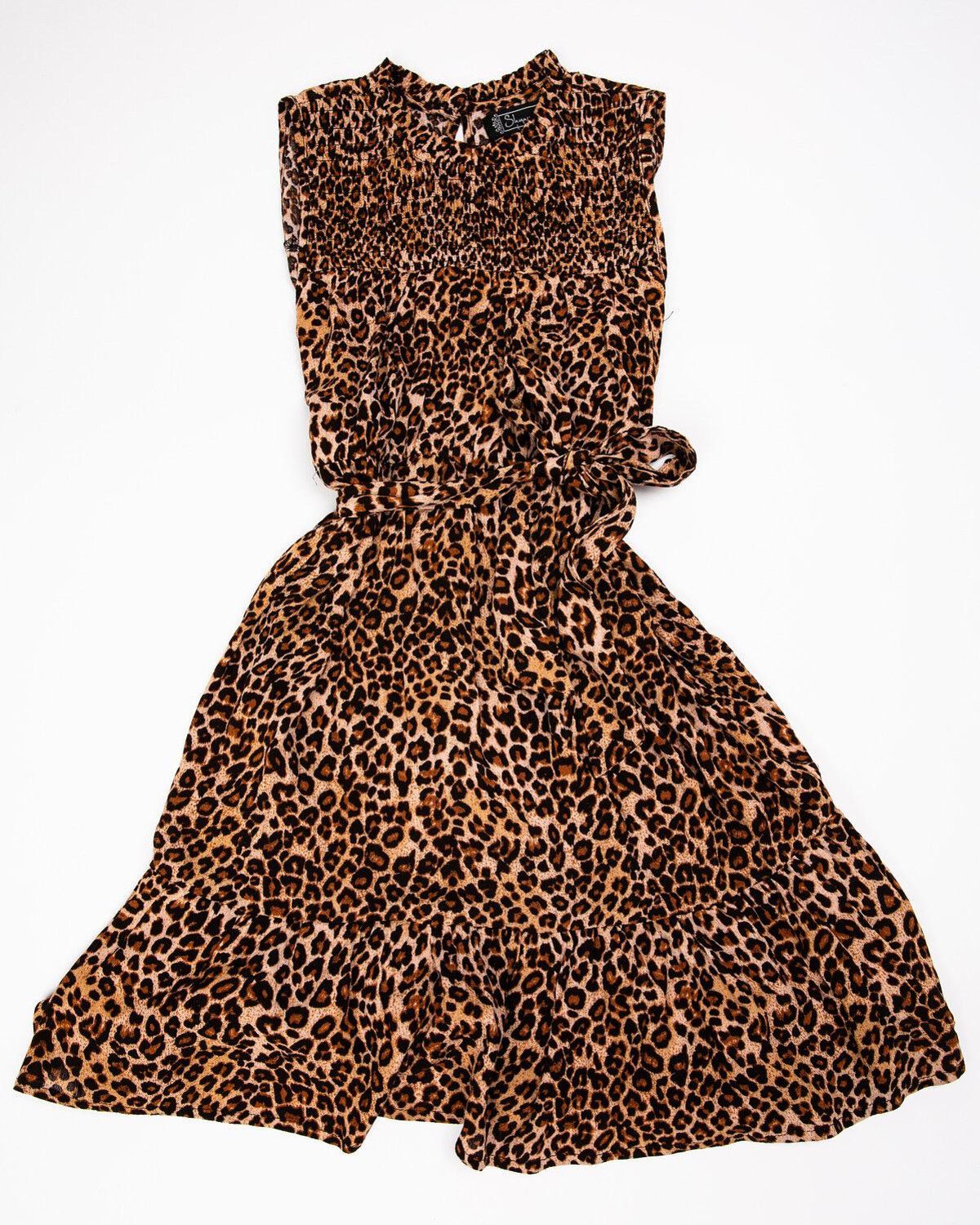 girls leopard dress