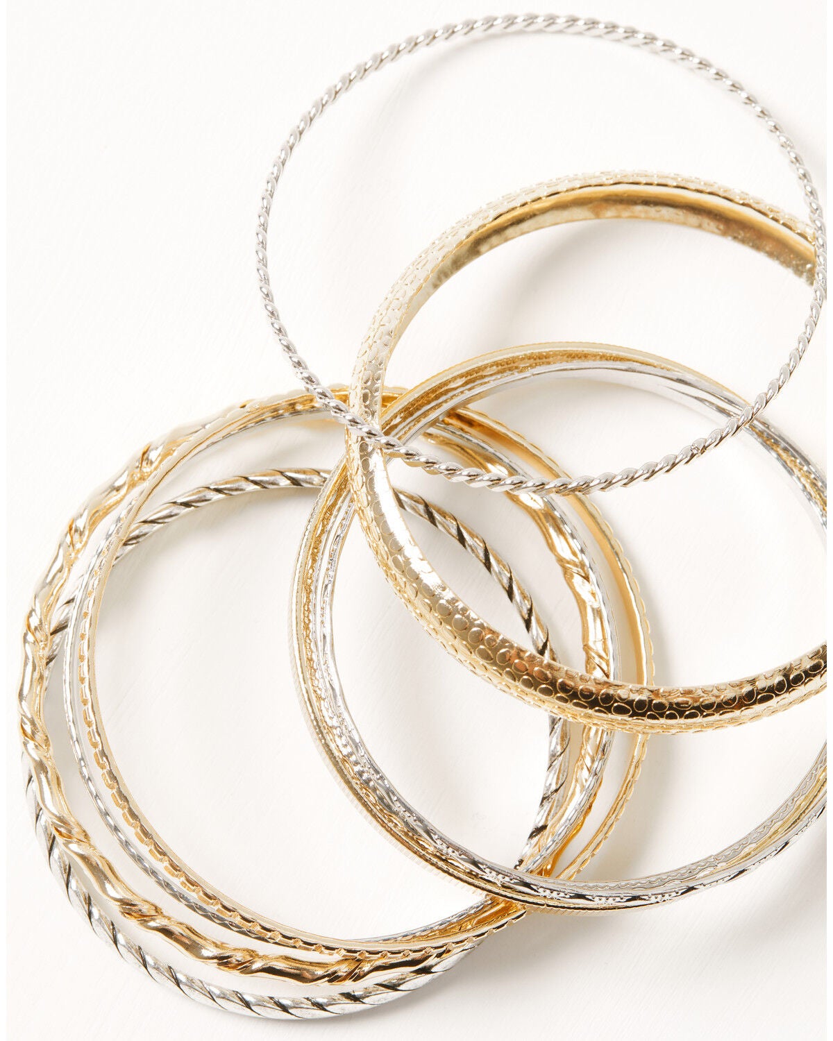 Image #5 - Shyanne Women's Multi Bangle Set - 9 Piece, Multi, hi-res