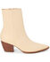 Image #2 - Matisse Women's Caty Ankle Booties - Round Toe, Cream, hi-res