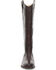 Image #4 - Frye Women's Blair Tall Western Boots - Round Toe, Chocolate, hi-res