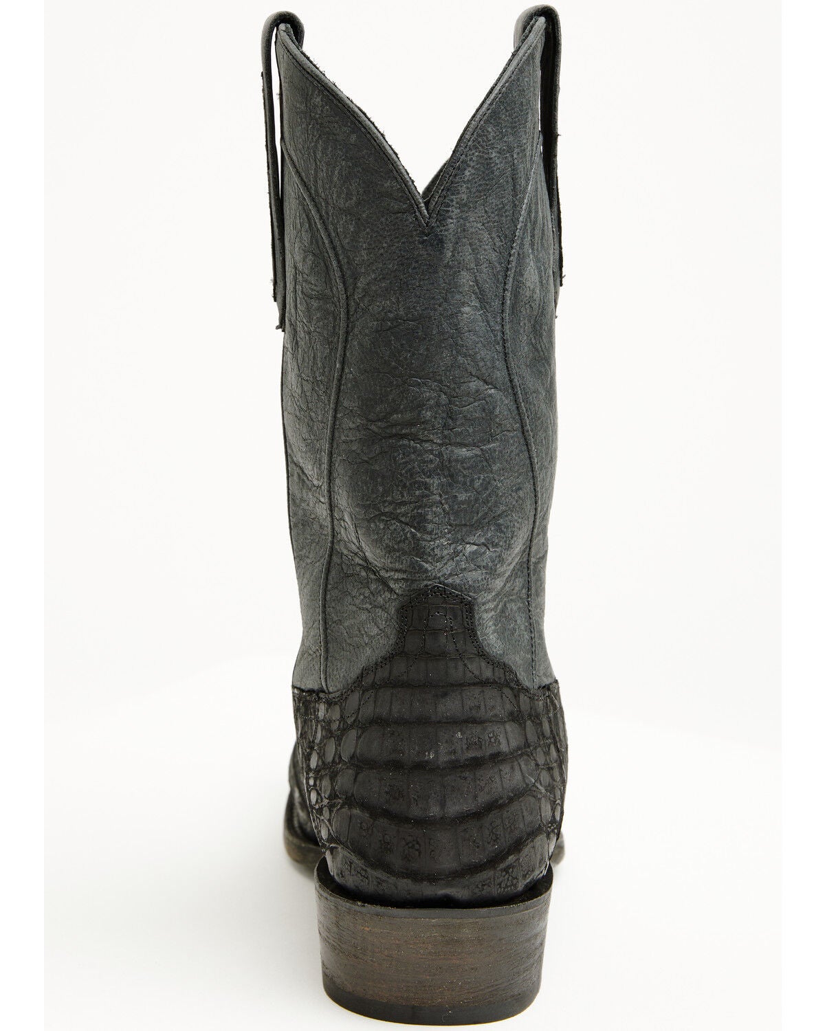 Image #5 - Cody James Black 1978&reg; Men's The Mason Exotic Caiman Belly Western Boots - Square Toe, Black, hi-res