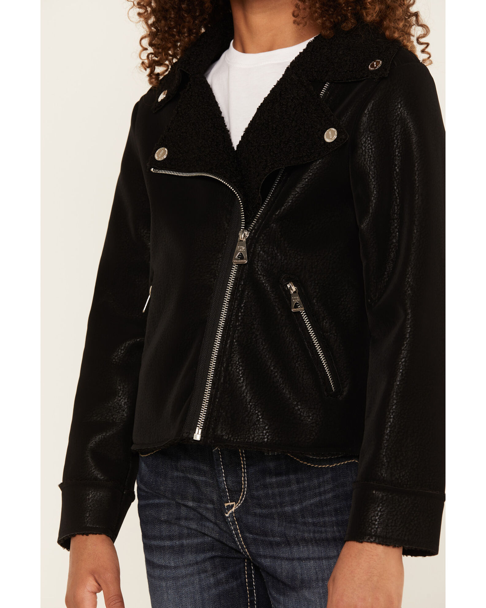 Urban Republic Little Girls Bonded Moto Jacket Youth Sheplers