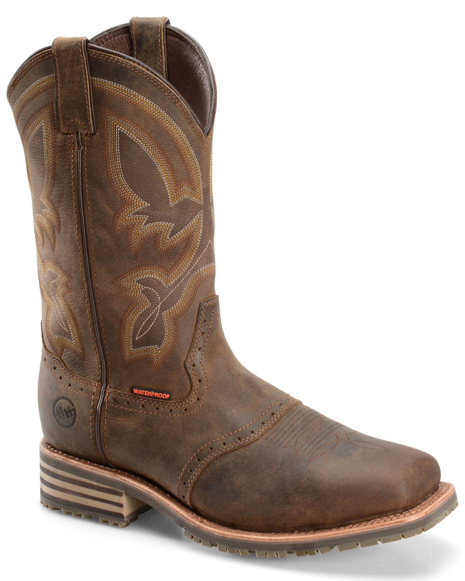 Double H Men s Ice Roper Waterproof Western Work Boots Composite Toe Sheplers