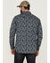 Image #4 - Moonshine Spirit Men's Amusement Large Paisley Print Long Sleeve Western Shirt, Navy, hi-res