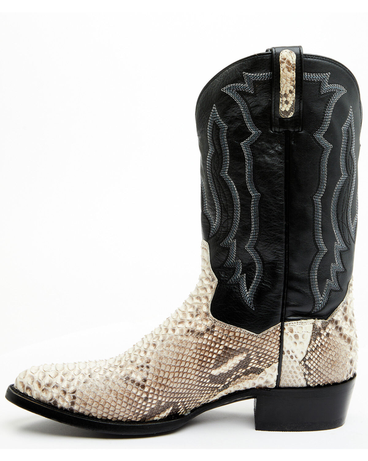Image #3 - Dan Post Men's 12" Exotic Python Western Boots - Medium Toe, , hi-res