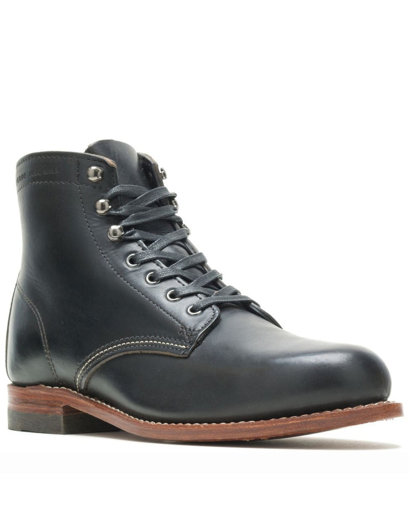 Wolverine Men s 1000 Mile Lace Up Boots Round Toe Sheplers
