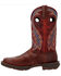 Durango Men's Rebel Performance Western Boots - Square Toe , Pecan, hi-res