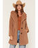 Image #1 - Becca Women's Sherpa Button Up Coat, Oatmeal, hi-res