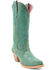 Image #1 - Ferrini Women's Quinn Western Boots - Pointed Toe , Seafoam, hi-res