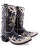 Image #1 - Double D Ranch Women's Dead or Alive Western Boots - Snip Toe, Black, hi-res