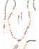 Image #2 - Shyanne Women's Moonlit Feather Beaded Wrap Jewelry Set , Silver, hi-res