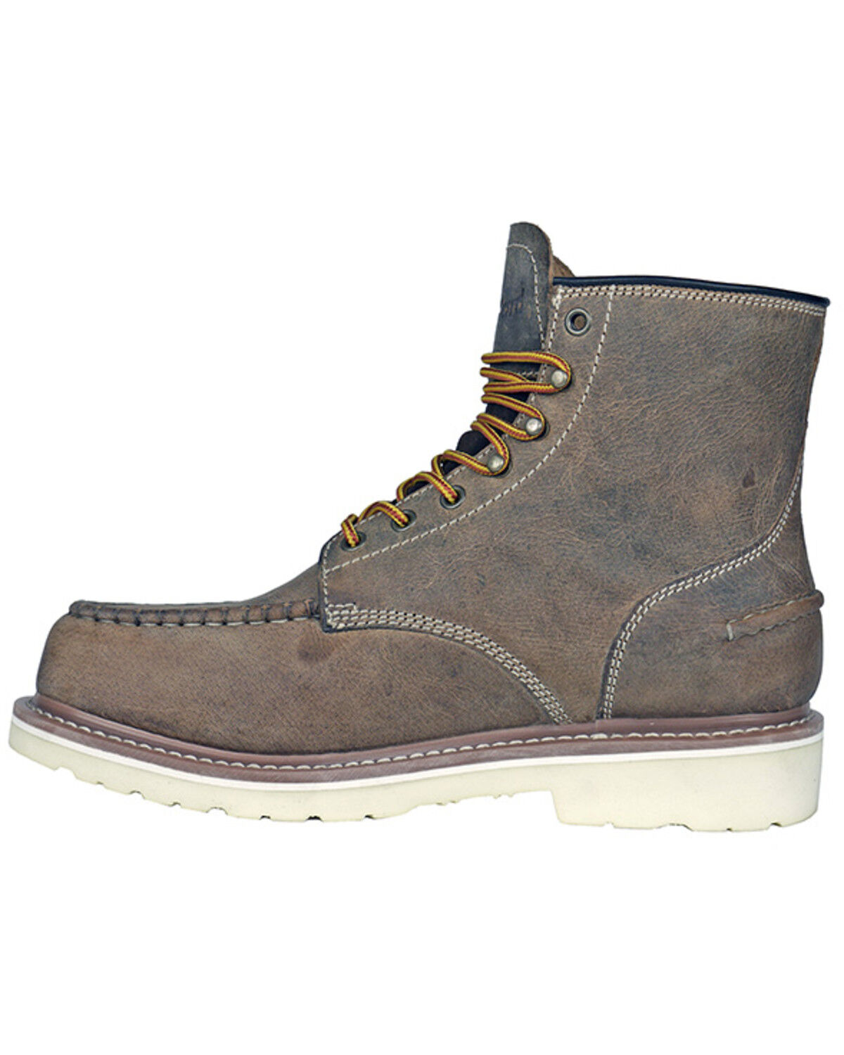 Image #3 - DieHard Men's Monte Distressed Moc Work Boots - Soft Toe, , hi-res