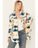 Image #1 - Fornia Women's Southwestern Print Polar Fleece Shacket, Multi, hi-res