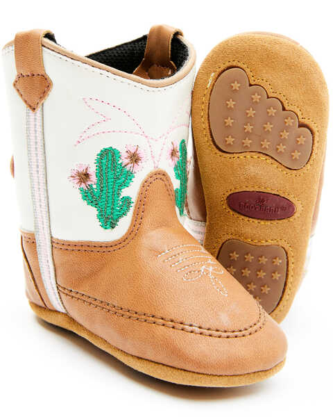 Shyanne Infant Girls' Cactus Poppet Boots , Ivory, hi-res