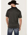 Image #4 - RANK 45® Men's Ace High Solid Short Sleeve Polo Shirt, Black, hi-res