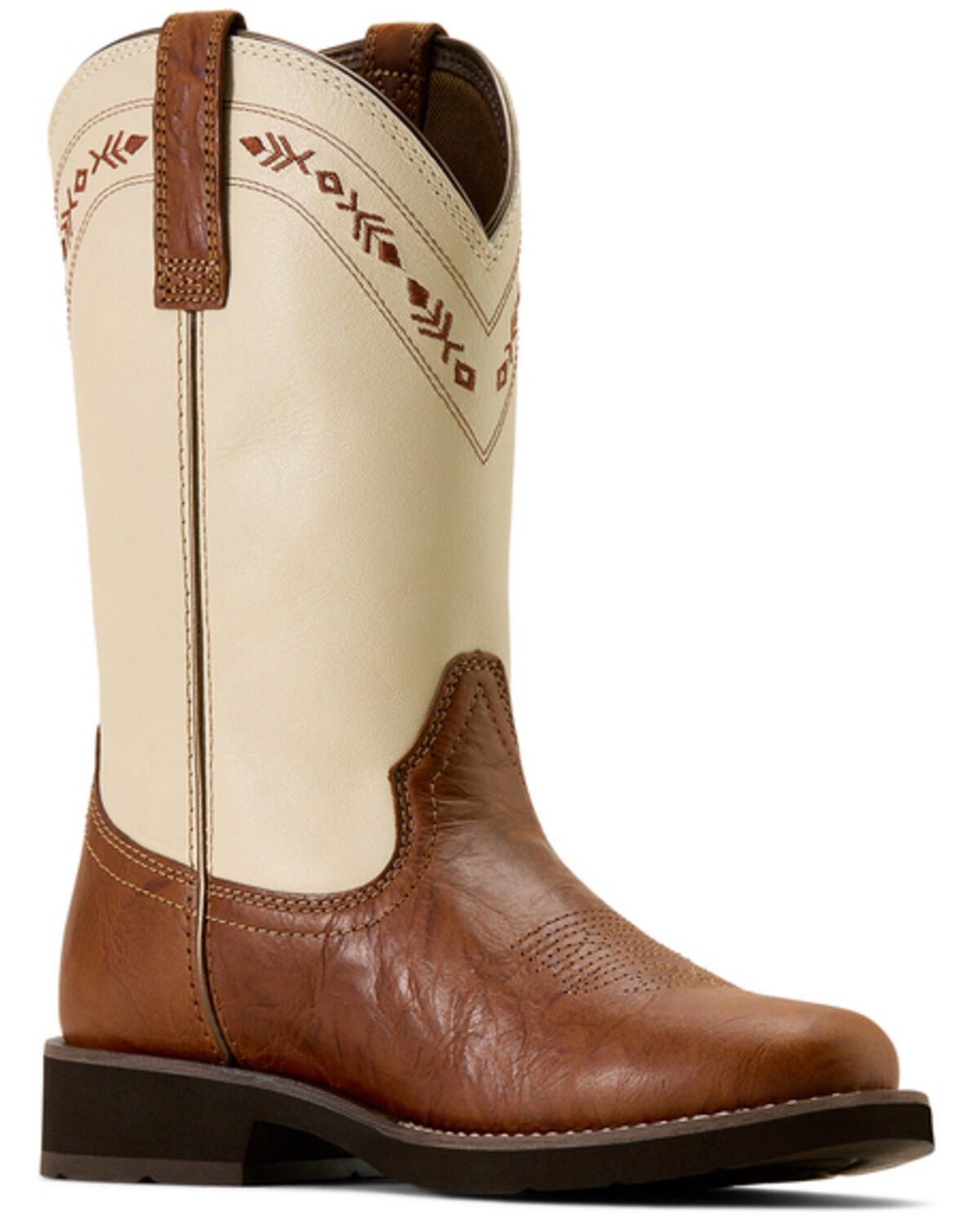 Ariat Women's Kearney Performance Western Boots - Round Toe, Brown, hi-res