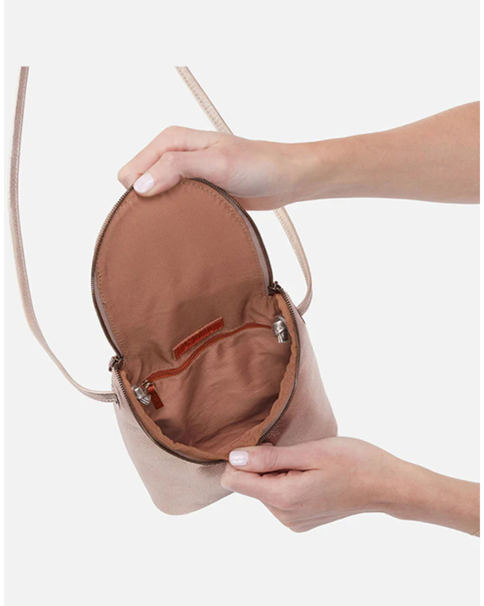 Image #3 - Hobo Women's Fern Crossbody Bag, Pink, hi-res