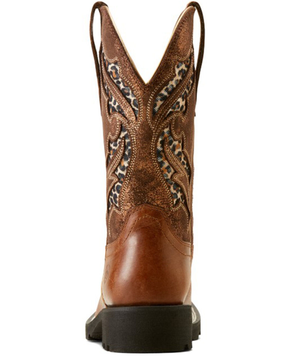 Image #3 - Ariat Women's Unbrindled Rancher VentTEK Performance Western Boots - Broad Square Toe, Brown, hi-res