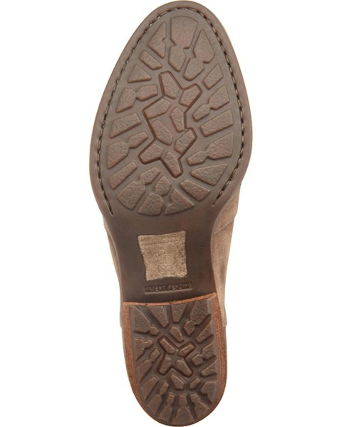 Image #7 - Born Women's Distressed Taupe Kerri Full-Grain Fashion Bootie - Round Toe, Taupe, hi-res