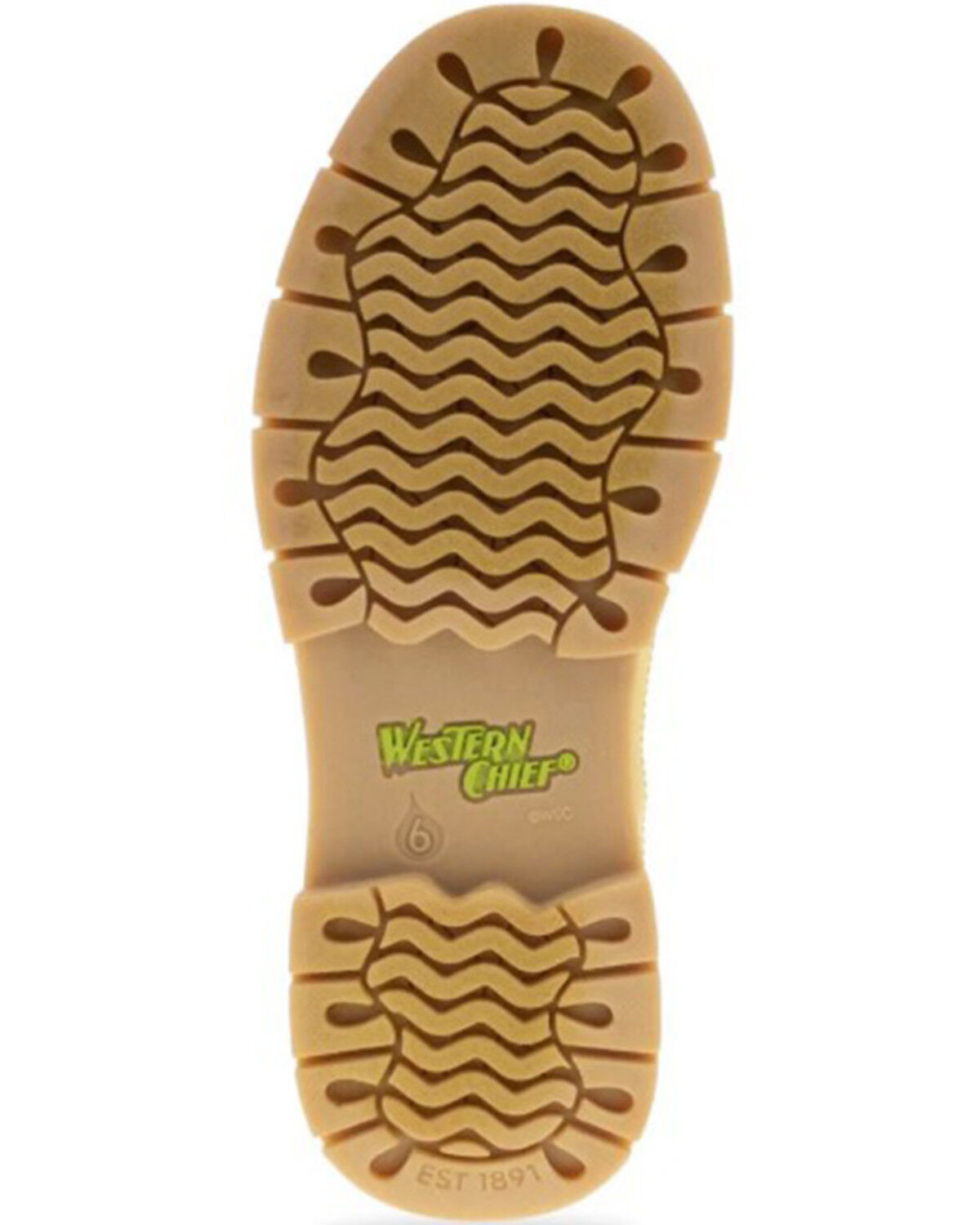 Image #7 - Western Chief Women's Hen Frenzy Chelsea Rain Boots - Round Toe, Yellow, hi-res