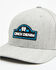 Image #2 - Cinch Men's Raised Rubber Logo Patch Ball Cap, Light Blue, hi-res