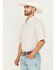 Image #2 - George Strait by Wrangler Men's Plaid Print Short Sleeve Button-Down Stretch Western Shirt, Multi, hi-res