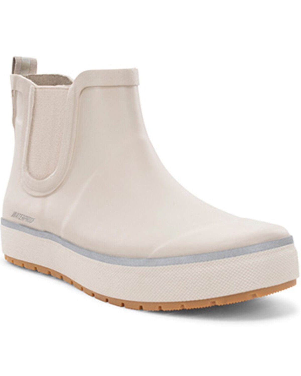 Western Chief Women's Element Chelsea Rain Boots - Round Toe, Stone, hi-res