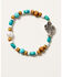 Prime Time Jewelry Women's Cactus Beaded Bracelet Set, Silver, hi-res