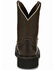 Image #4 - Justin Women's Mandra Brown Western Boots - Square Toe, Dark Brown, hi-res