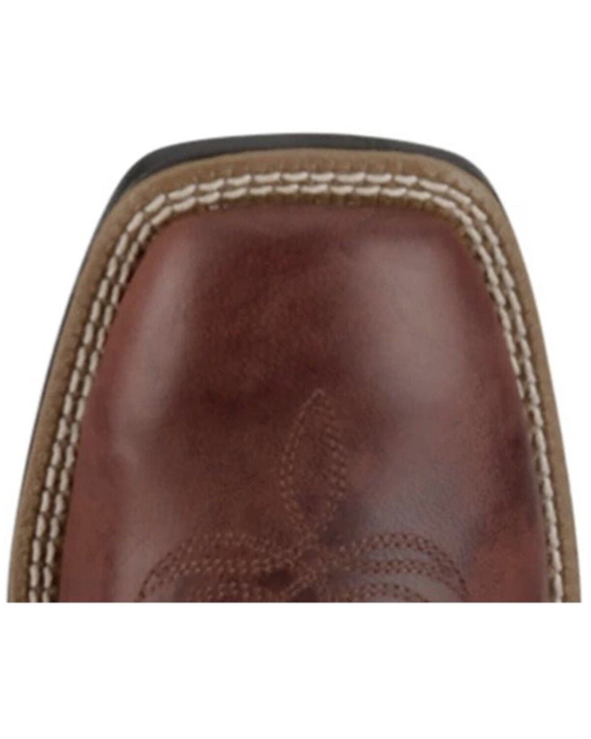 Image #7 - Justin Women's Ashtyn Performance Western Boots - Broad Square Toe, Brown, hi-res