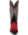 Image #4 - Ferrini Women's Roughrider Western Boots - Snip Toe , Red, hi-res