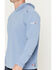 Image #3 - Ariat Men's FR Baselayer Hooded Long Sleeve Work Shirt, Medium Blue, hi-res