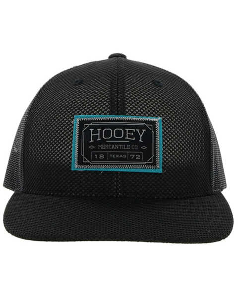 Image #3 - Hooey Men's Doc Logo Patch Trucker Cap, Black, hi-res
